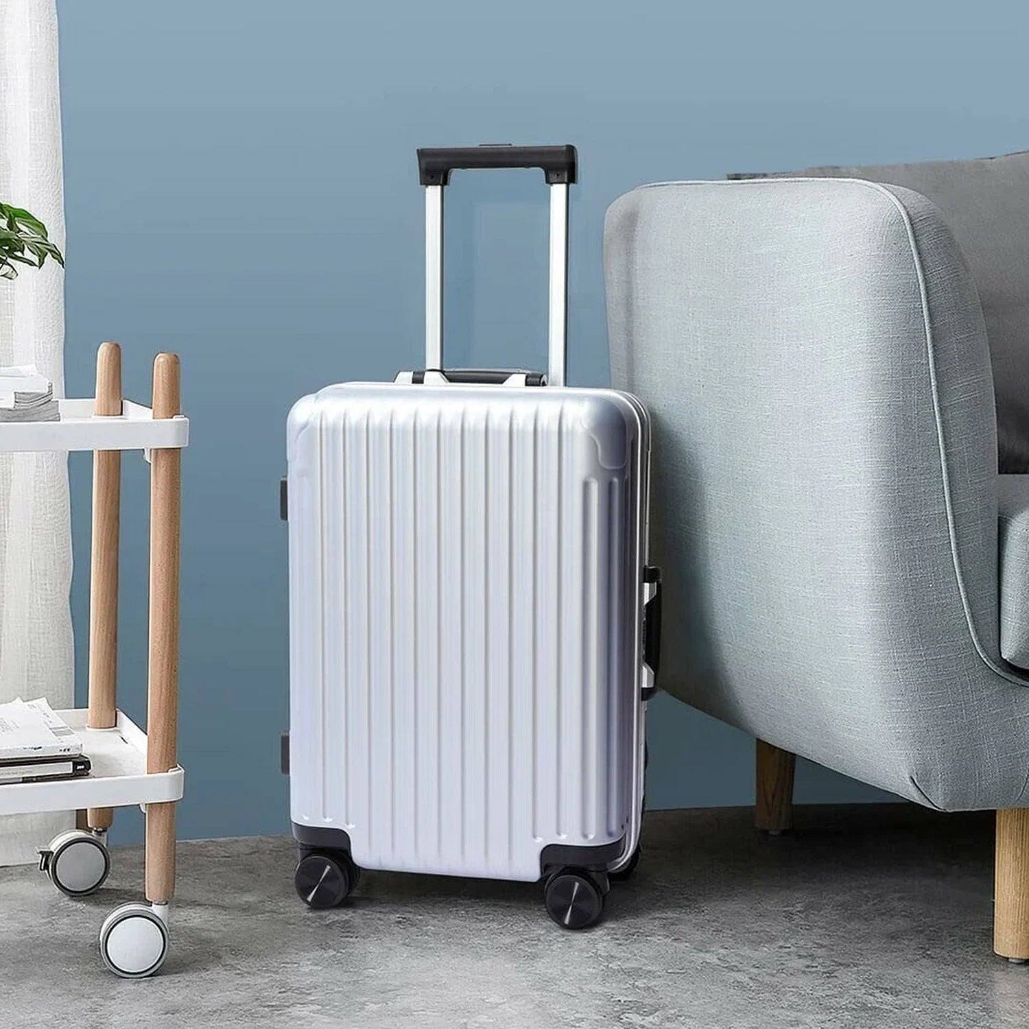 1105 Trolley Bag Big and Small Suitcase Bag For Men & Women Use Bag ( Set Of 2 ) DeoDap 1105 Trolley Bag Big and Small Suitcase Bag For Men & Women Use Bag ( Set Of 2 ) DeoDap